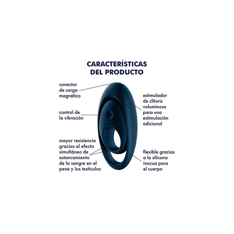 ANILLO VIBRADOR PARA PENE GLORIOUS DUO