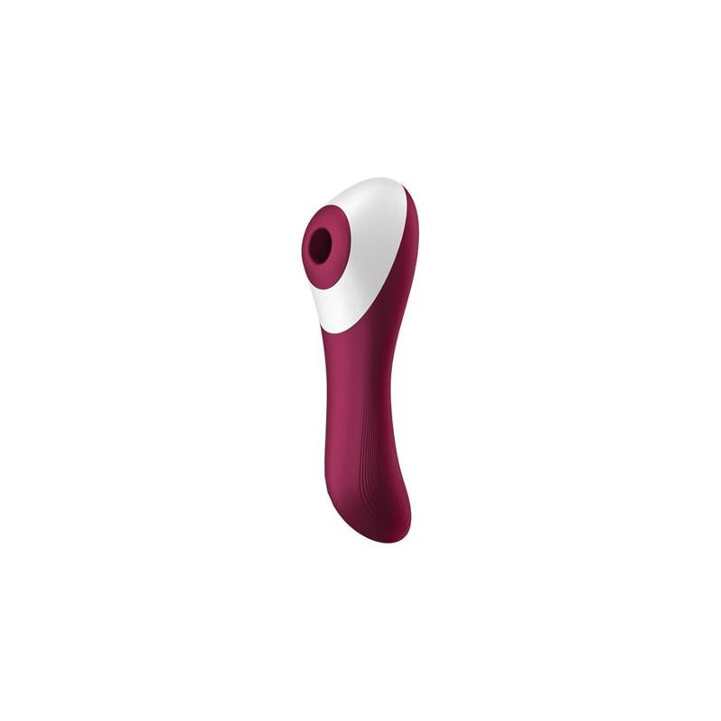 VIBRADOR SUCCIONADOR DUAL CRUSH ROJO...