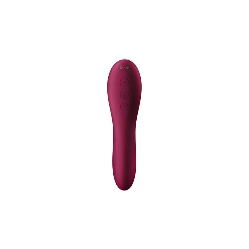 VIBRADOR SUCCIONADOR DUAL CRUSH ROJO...