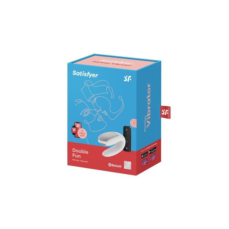 VIBRADOR PARA PAREJAS DOUBLE FUN CON...