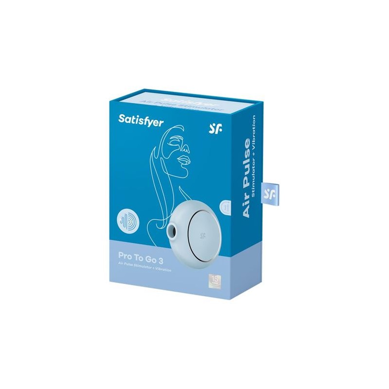SUCCIONADOR PRO TO GO 3 AZUL SATISFYER