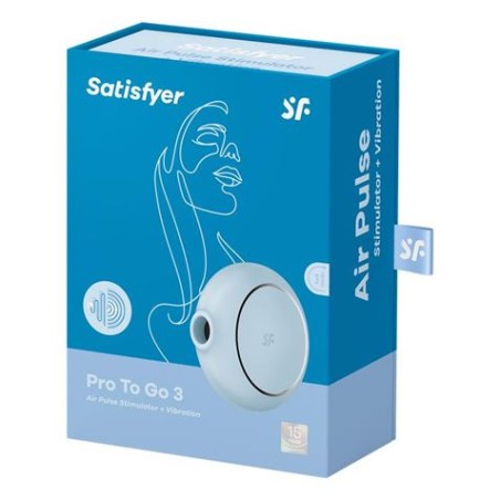 SUCCIONADOR PRO TO GO 3 AZUL SATISFYER