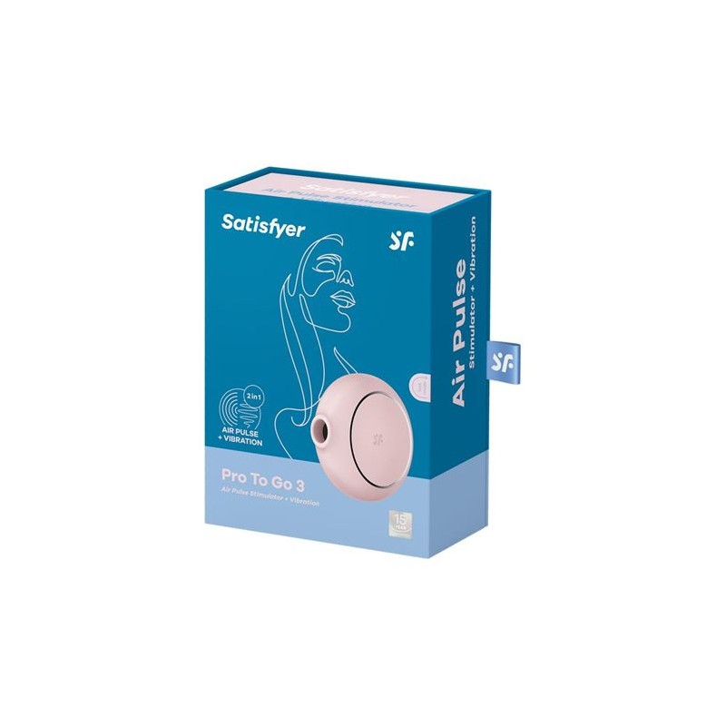 SUCCIONADOR PRO TO GO 3 ROSA SATISFYER