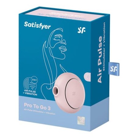 SUCCIONADOR PRO TO GO 3 ROSA SATISFYER