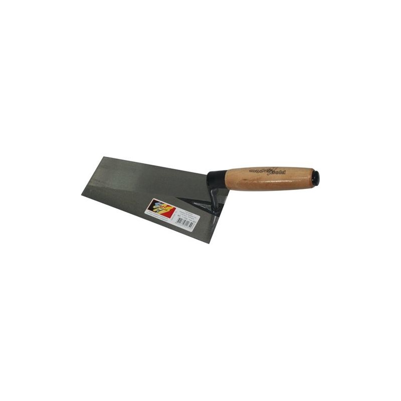 CUCHARA ALBAÑIL CUADRADA 220MM MADER