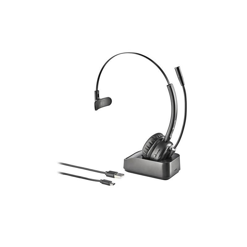 AURICULARES DIADEMA CON MICROFONO...