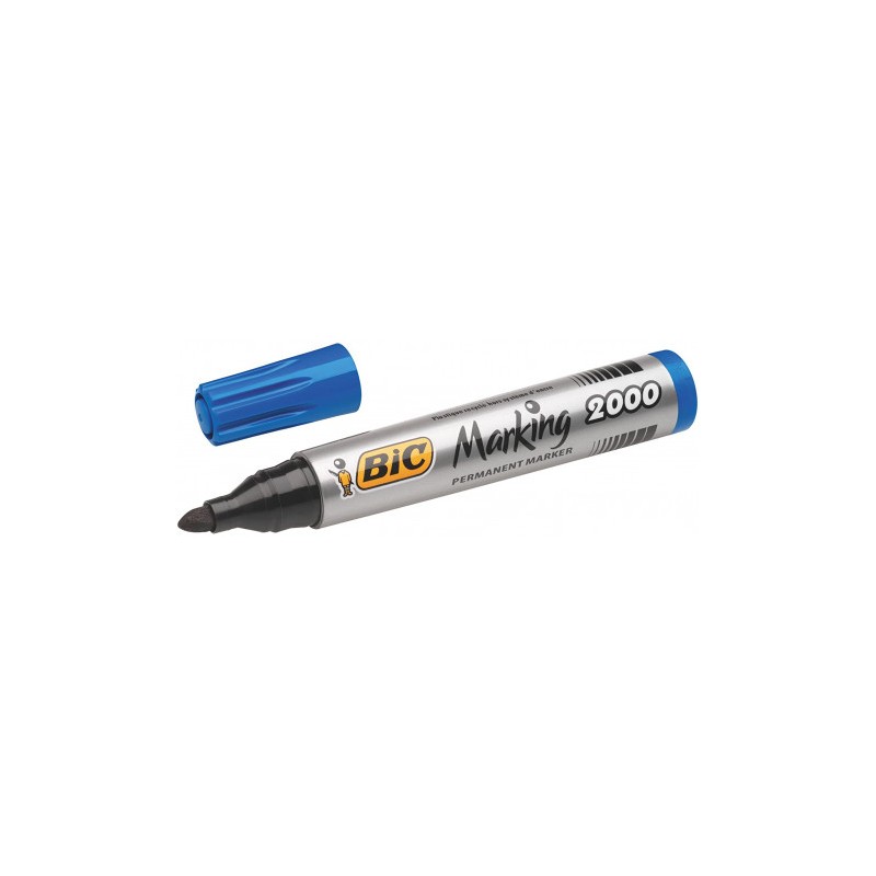 ROTULADOR MARCADOR BIC MARKING 2000 ECO - COLOR AZUL - PUNTA 4.9MM