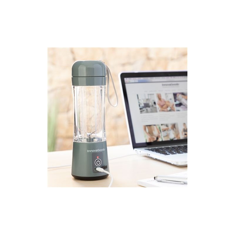 BATIDORA DE VASO PORTATIL 380ML CON...