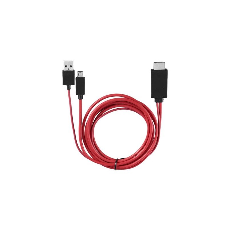 CABLE MHL MICRO USB A HDMI DIGIVOLT