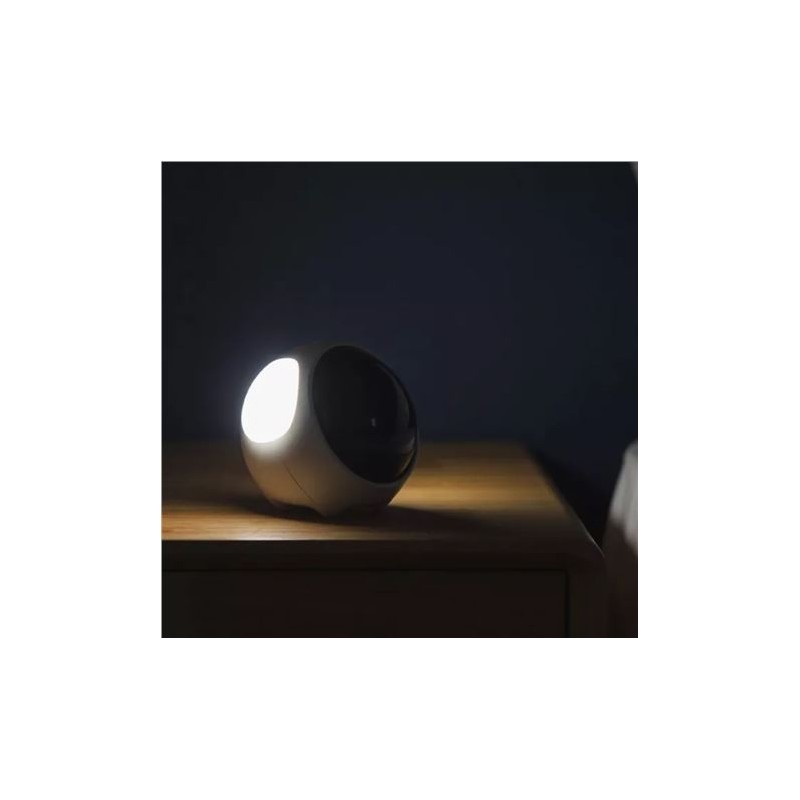 RELOJ DESPERTADOR EMOJI CLOCK BLANCO