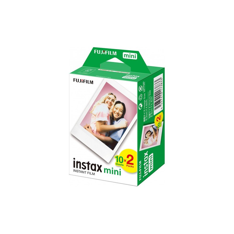 PACK PELICULA PARA 20 FOTOS INSTANTANEAS INSTAX MINI FUJIFILM