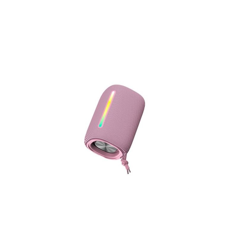 ALTAVOZ BLUETOOTH CON LED BS-10 ROSA...