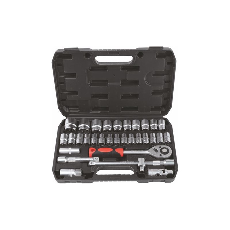 MALETIN HERRAMIENTAS C.V. 32PCS 1/2"...