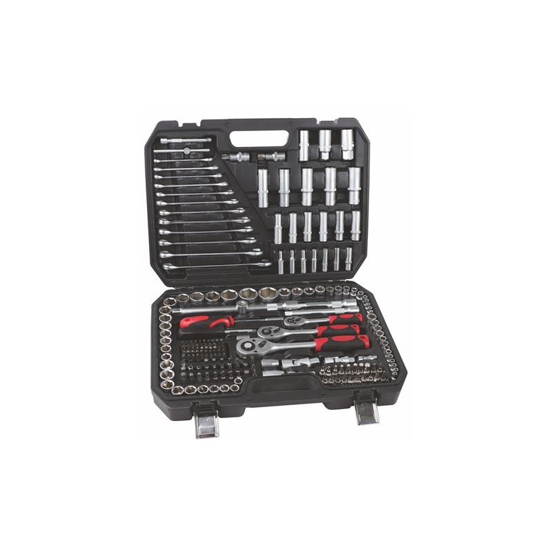 MALETIN HERRAMIENTAS C.V. 218PCS 1/4,...