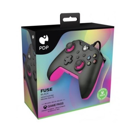 MANDO GAMEPAD PC/XBOX FUSE BLACK WIRED PDP