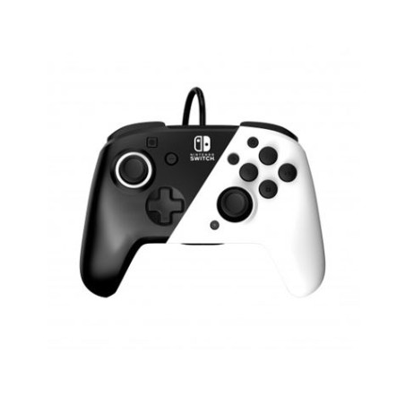 MANDO GAMEPAD FACEOFF DELUXE BLANCO/NEGRO ED OLED NINTENDO SWITCH PDP