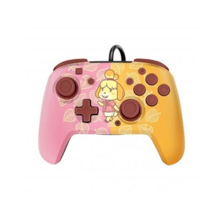 MANDO GAMEPAD FACEOFF DELUXE ISABEL ANIMAL CROSSING NINTENDO SWITCH PDP