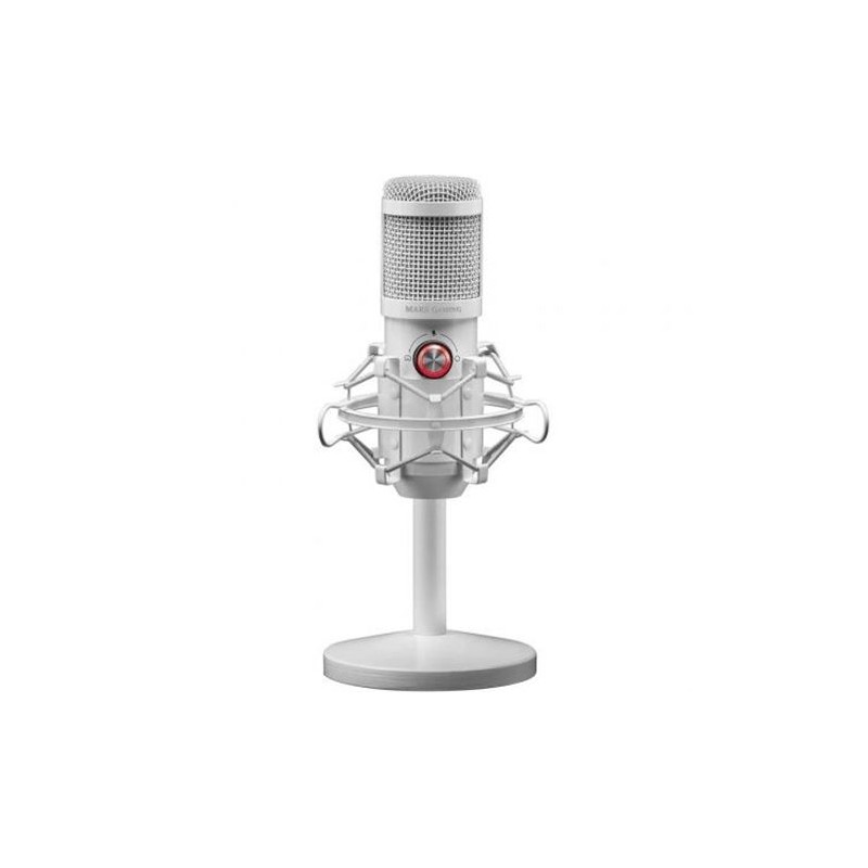 MICROFONO GAMING USB MMICX BLANCO...