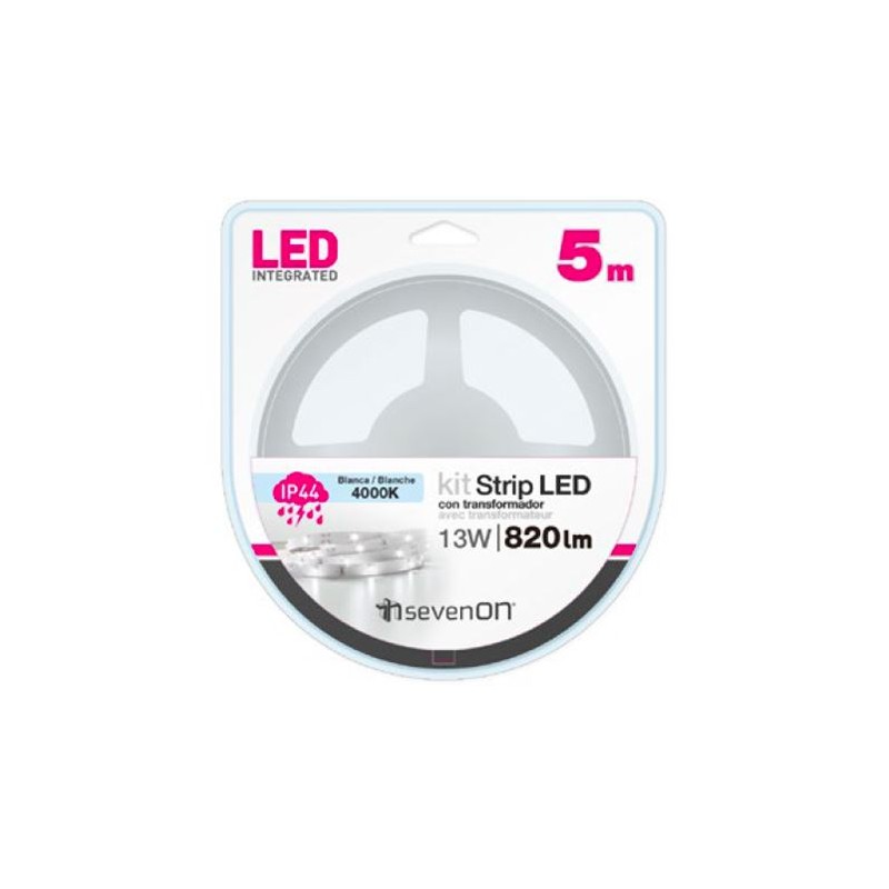 KIT TIRA LED 5 METROS BLANCA 4000K...