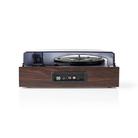 TOCADISCOS 33/45/78 RPW CONVERSOR A MP3 18W MARRON NEDIS