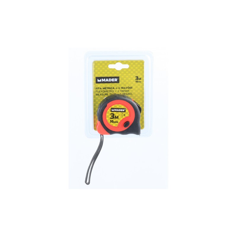 FLEXOMETRO, 3 Mtrs.X 16 mm. MADER