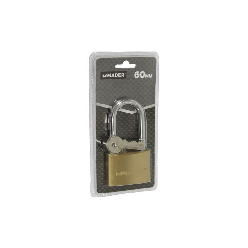 CANDADO LATON, 60MM MADER