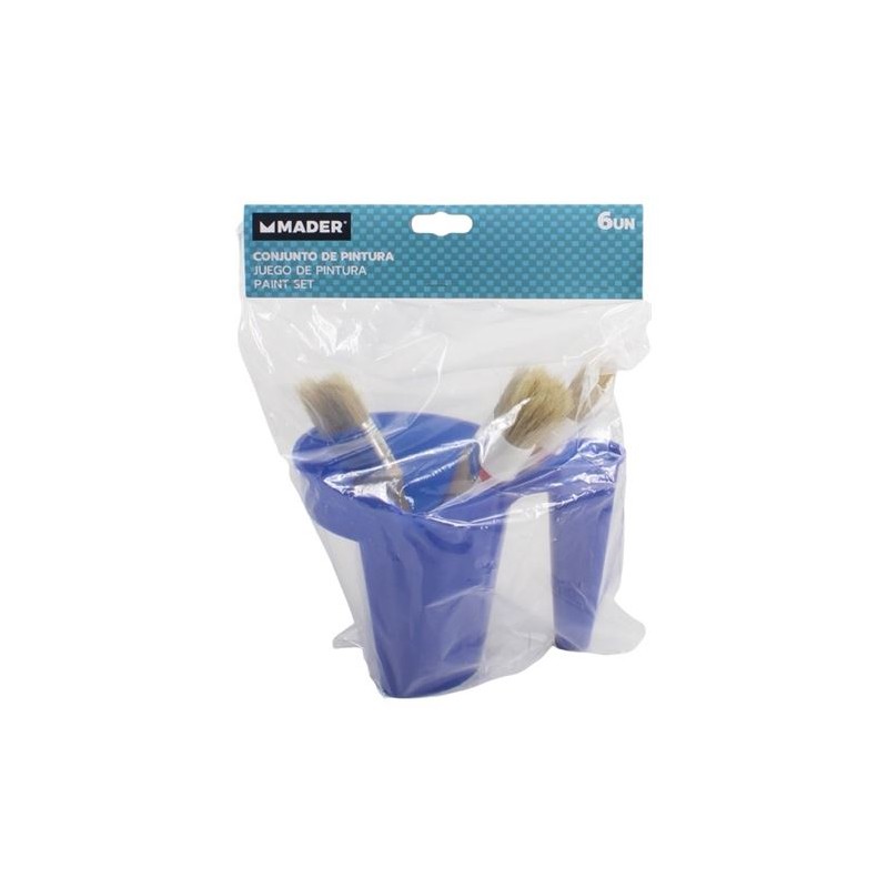 KIT DE PINTURA 6 PCS MADER