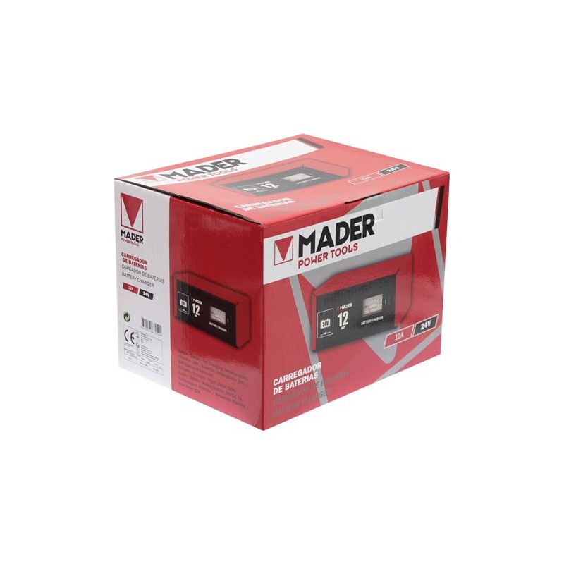 CARGADOR DE BATERIA 12A 24V MADER