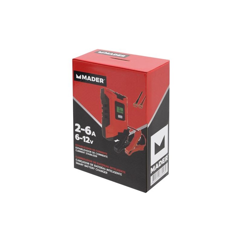 CARGADOR BATERIAS INTELIGENTE 2-6A.,...