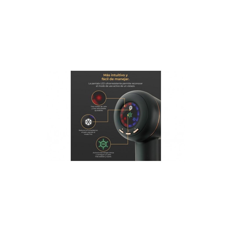 SECADOR DE PELO PROFESIONAL 1600W...