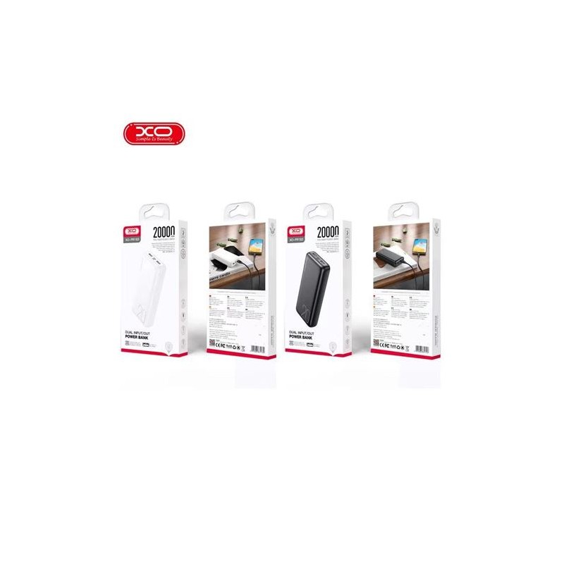 POWERBANK PR183 20000MAH NEGRA XO