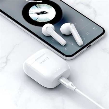 AURICULAR BLUETOOTH TWS TW948 BLANCO HAVIT
