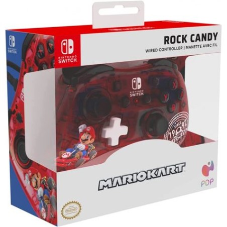 MANDO GAMEPAD ROCK CANDY NINTENDO SWITCH MARIO KART PDP