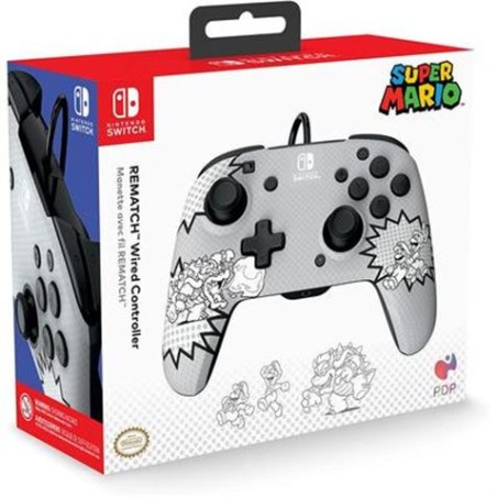 MANDO GAMEPAD REMATCH WIRED NINTENDO SWITCH COMIC STRIP PDP