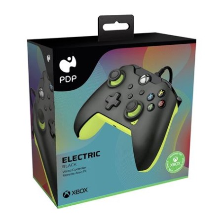MANDO GAMEPAD PC/XBOX ELECTRIC BLACK WIRED PDP