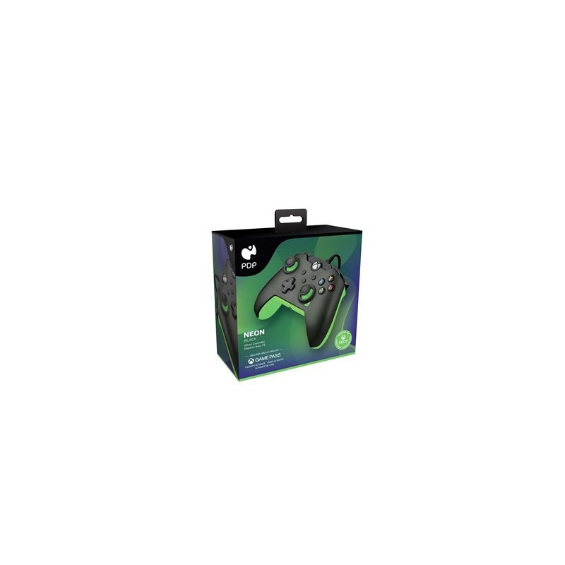 MANDO GAMEPAD PC/XBOX NEON BLACK...