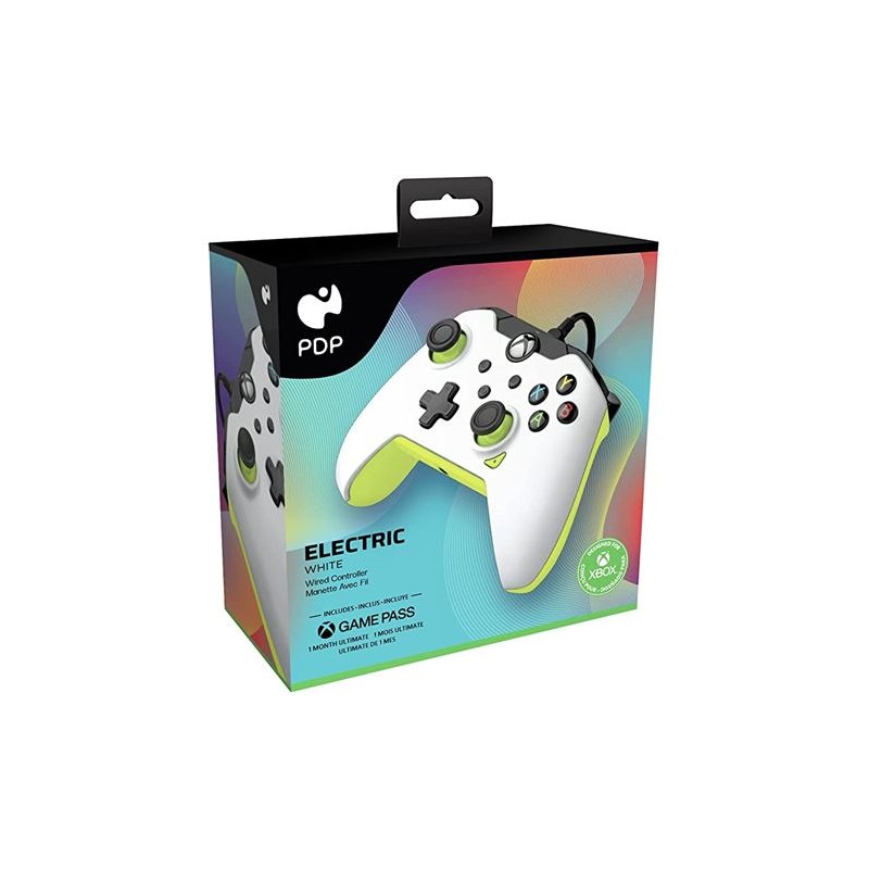 MANDO GAMEPAD PC/XBOX ELECTRIC WHITE...