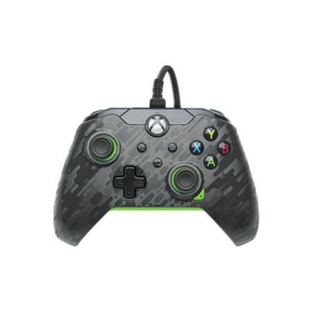 MANDO GAMEPAD PC/XBOX NEON CARBON WIRED PDP