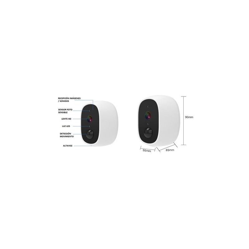 MINI CAMARA VIGILANCIA IP 2MP | WIFI...