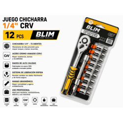 JUEGO CHICHARRA 1/4" CRV 12...