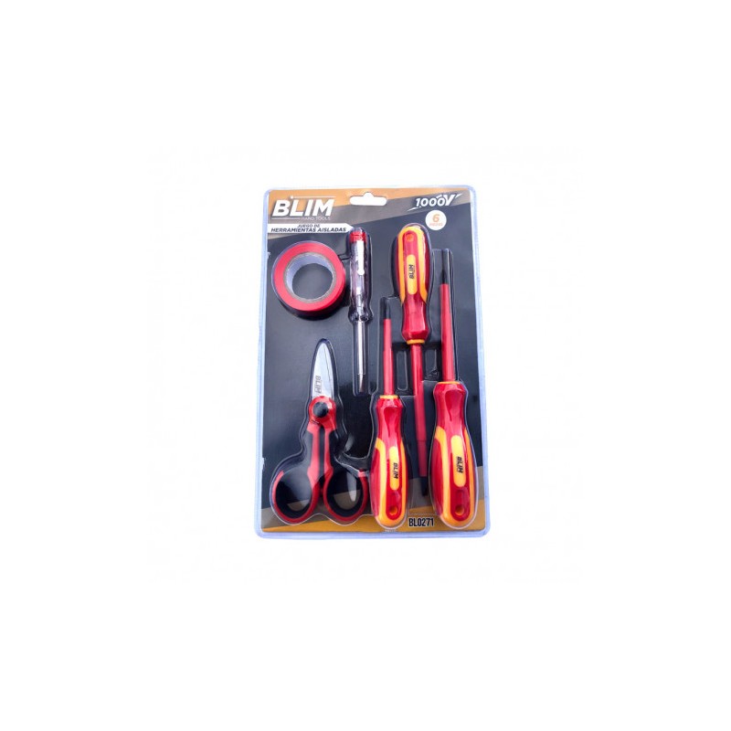 JUEGO 6 PCS HERRAMIENTAS AISLADAS...