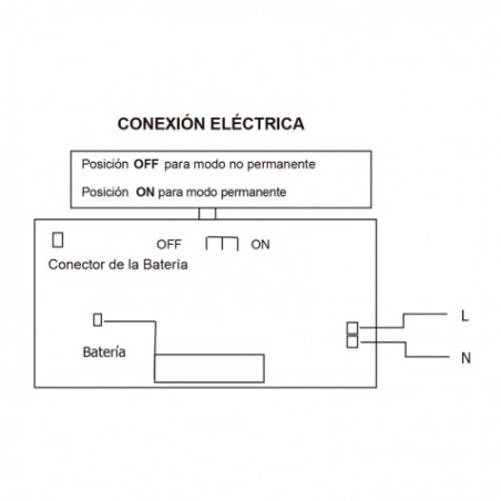 LUZ DE EMERGENCIA 300 LUMENES 6000K ELBAT