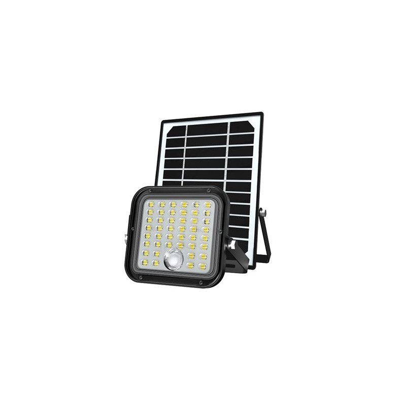 FOCO LED SOLAR 10W 1500LM CON SENSOR...
