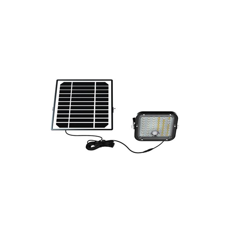 FOCO LED SOLAR 10W 1500LM CON SENSOR...