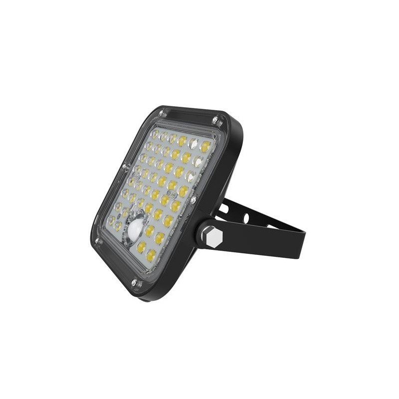 FOCO LED SOLAR 10W 1500LM CON SENSOR...