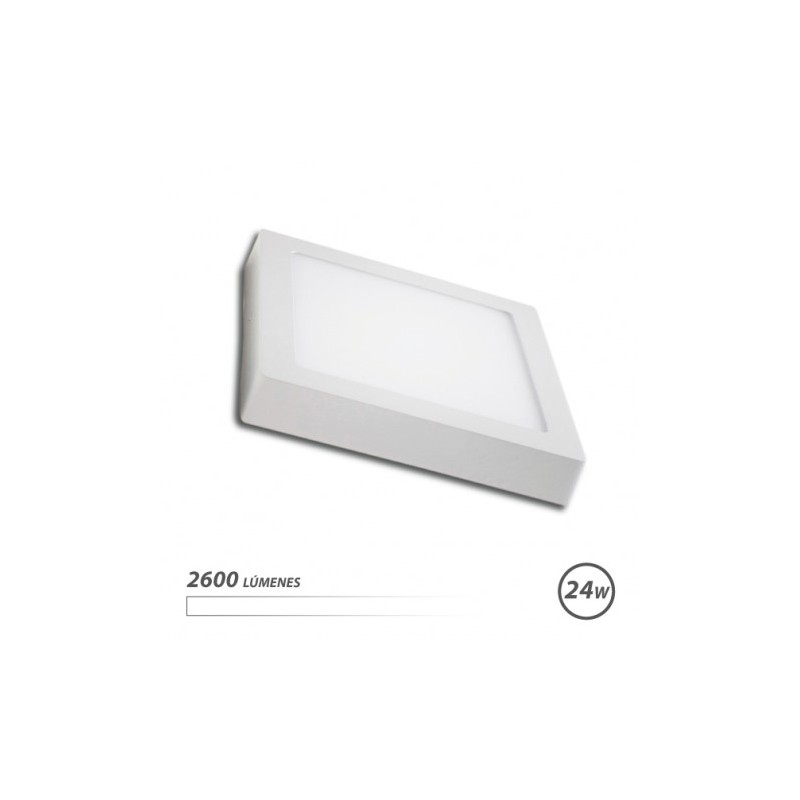 DOWNLIGHT CUADRADO SOBRE PARED LED...