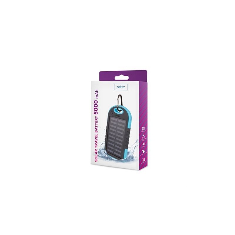 POWERBANK SOLAR 5000MAH CON...
