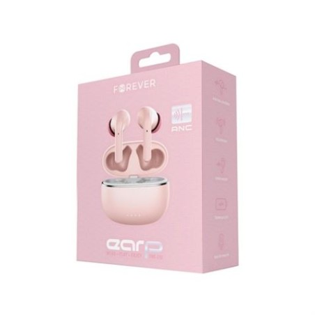 AURICULARES TWS CON CANCELACION DE RUIDO TWE-210 ROSA FOREVER