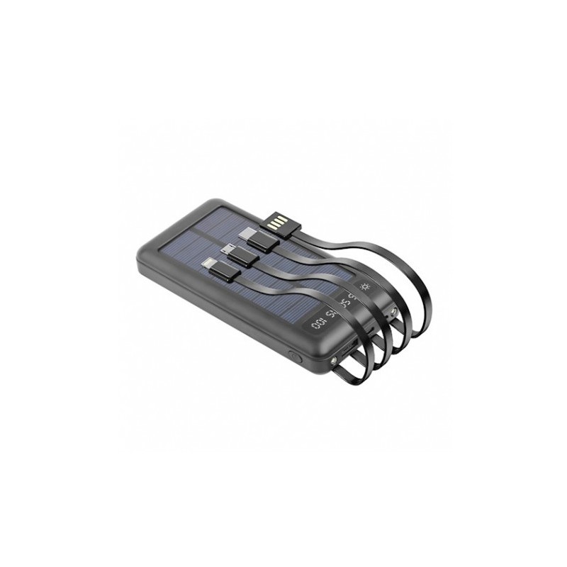 POWERBANK SOLAR 10000MAH 4 EN 1 SETTY
