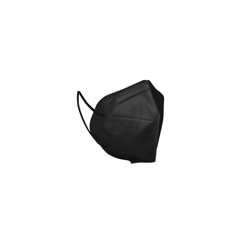 PACK 10 MASCARILLAS FFP2 COLOR NEGRO